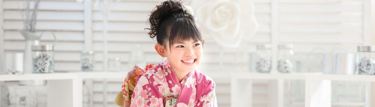 7歳女子着物貸衣装：Fuji photo studio